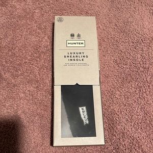 Hunter luxury shearing insole